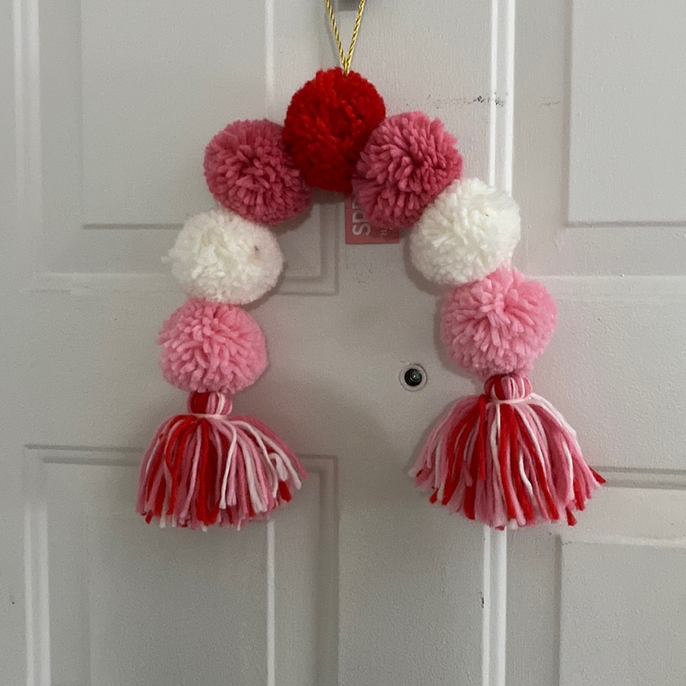 Pom Pom rainbow new with tags